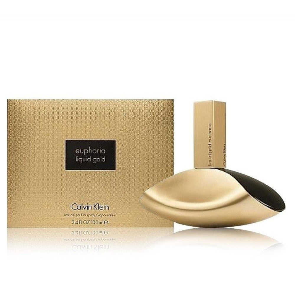 Calvin Klein Euphoria Liquid Gold Eau de Parfum for Women, 3.4 FL OZ (100 mL)