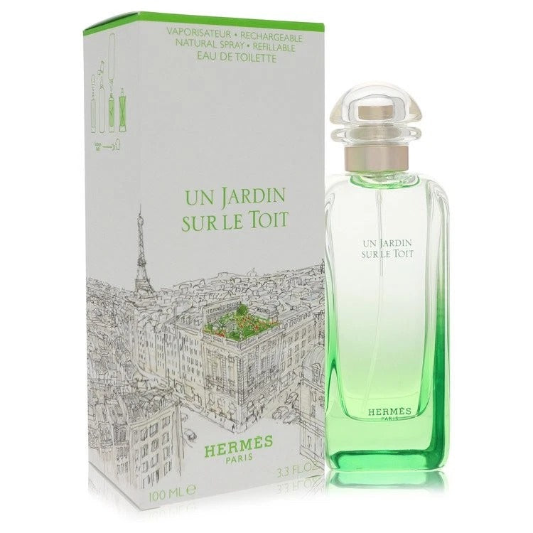 Hermès Un Jardin Sur Le Toit Eau de Toilette 3.3 oz / 100 ml – Unisex Fragrance