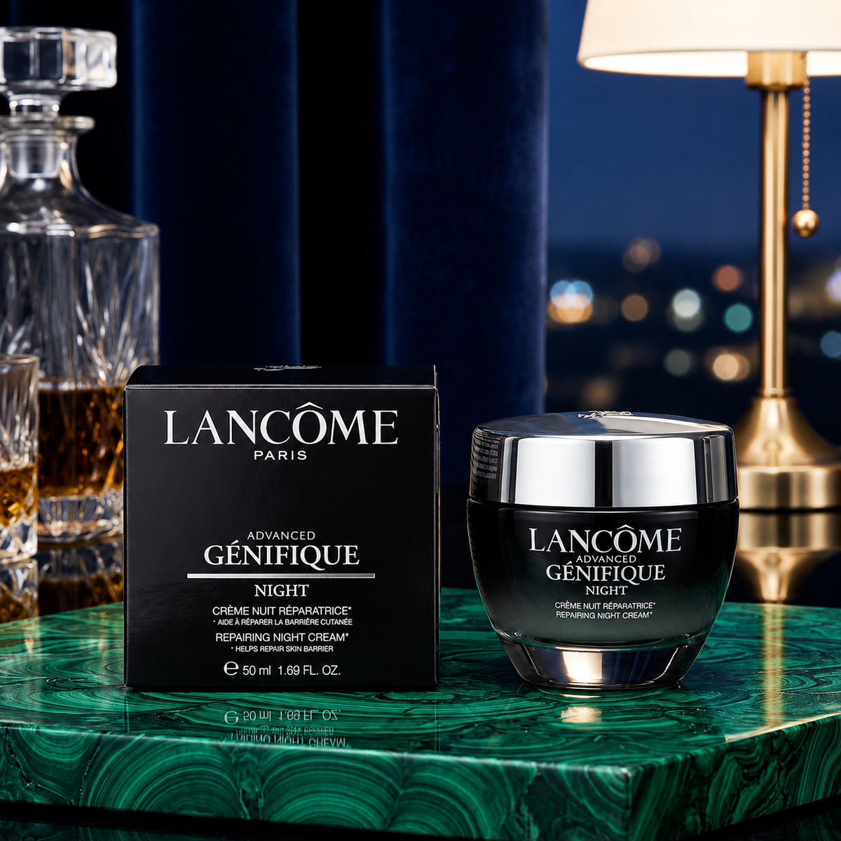 Lancôme Advanced Génifique Night Repairing Night Cream – 1.69 oz / 50 ml