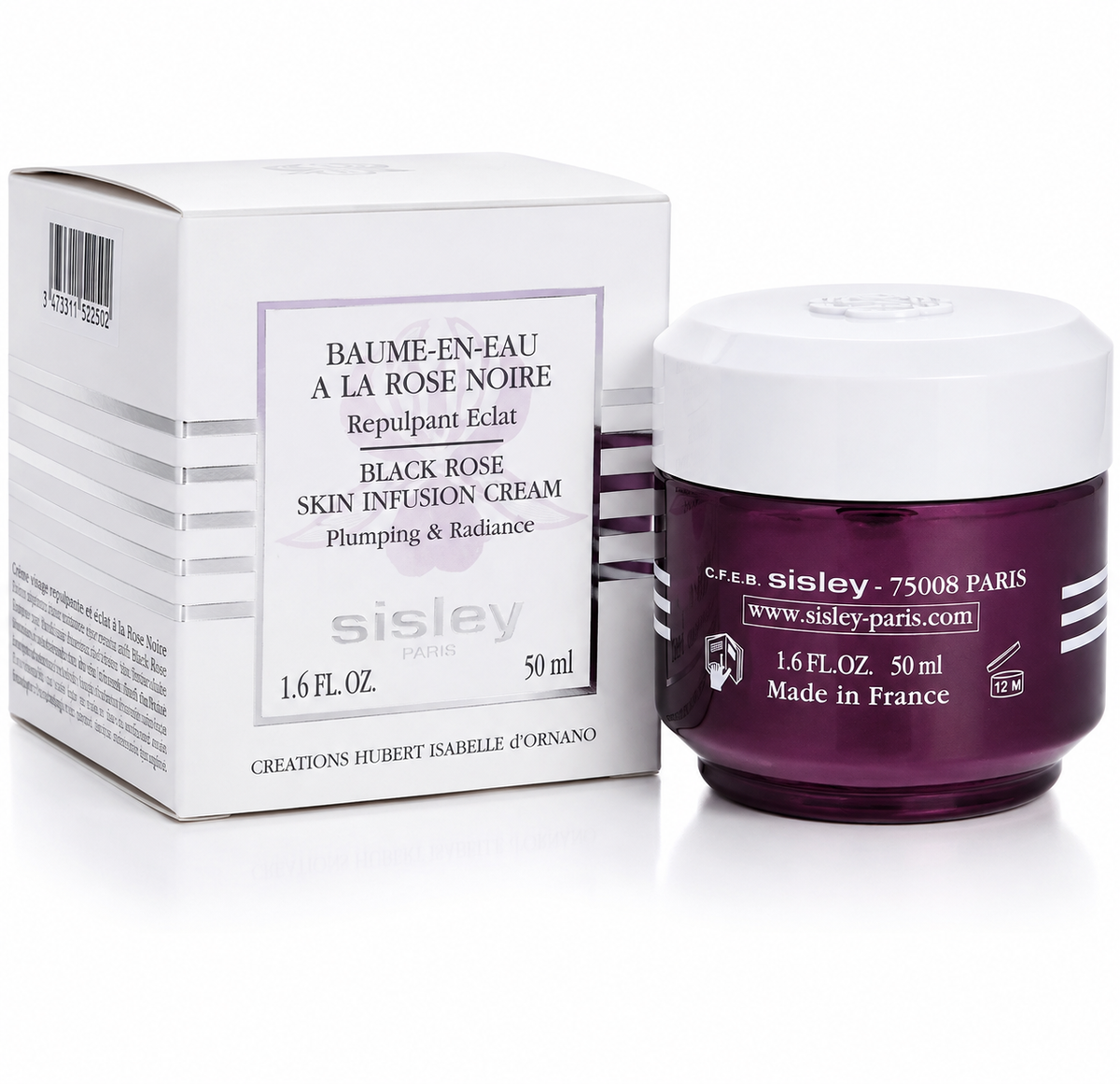Sisley Black Rose Skin Infusion Cream – Plumping & Radiance – 1.6 oz / 50 ml