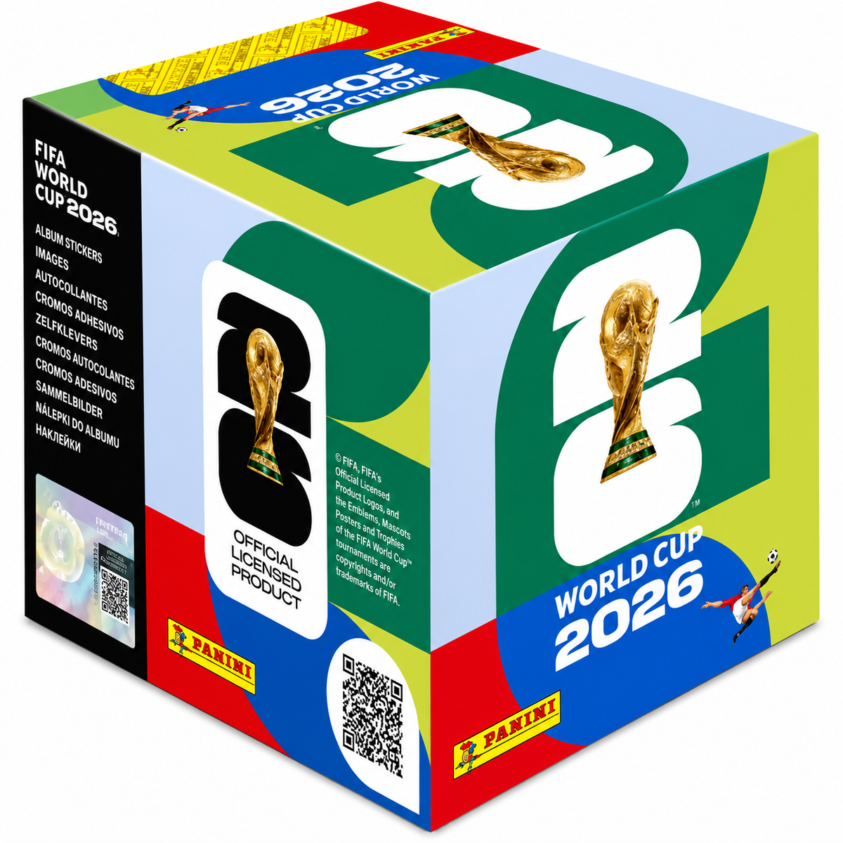 Panini FIFA World Cup 2026 Official Sticker Collection – 50 Pack Box
