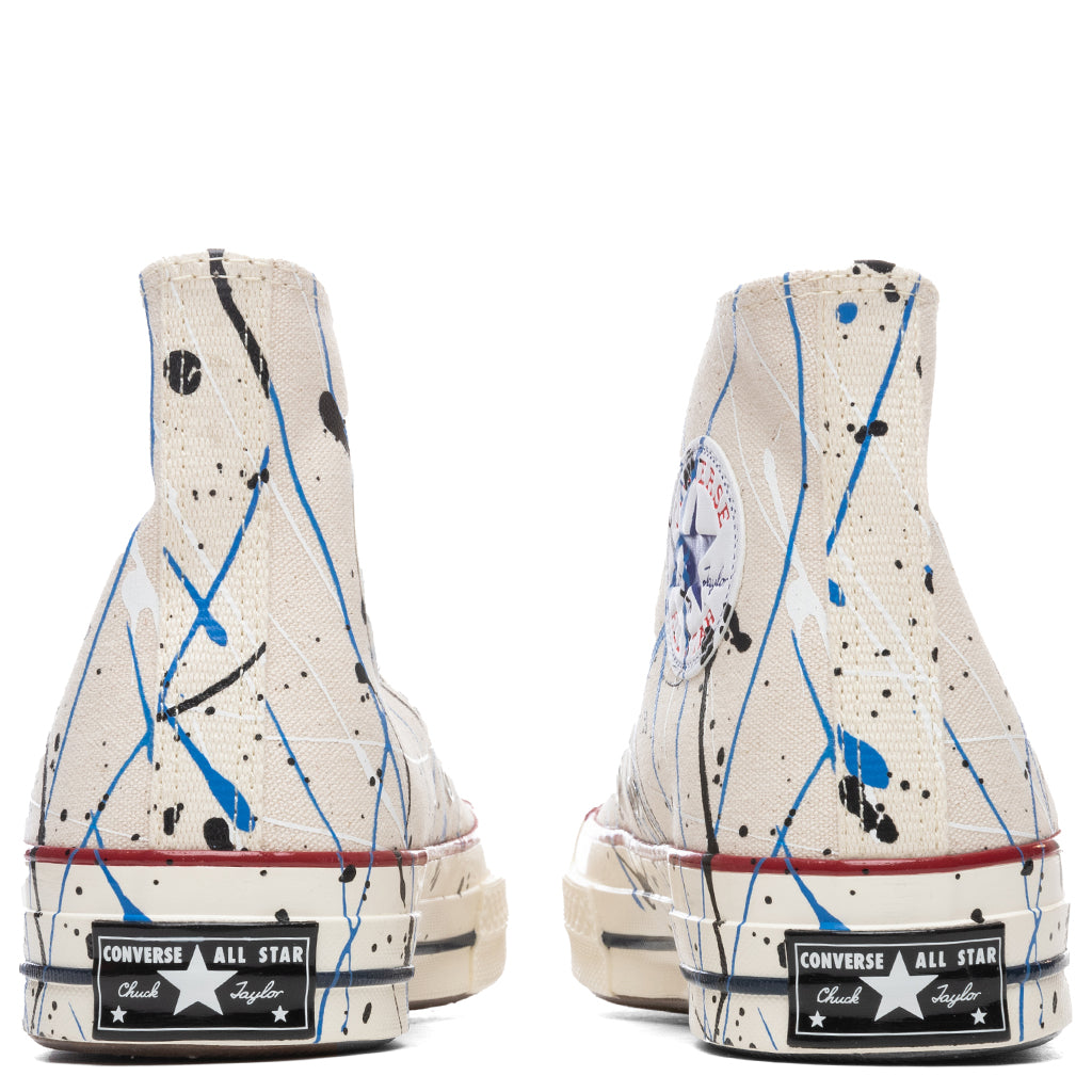 Chuck 70 Hi - Egret/Digital Blue