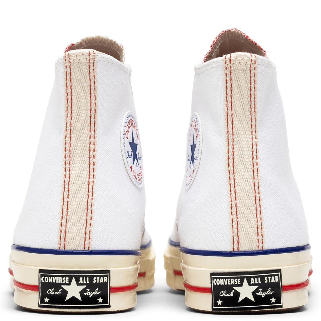All Star Chuck '70 Hi - White/University Red/Egret