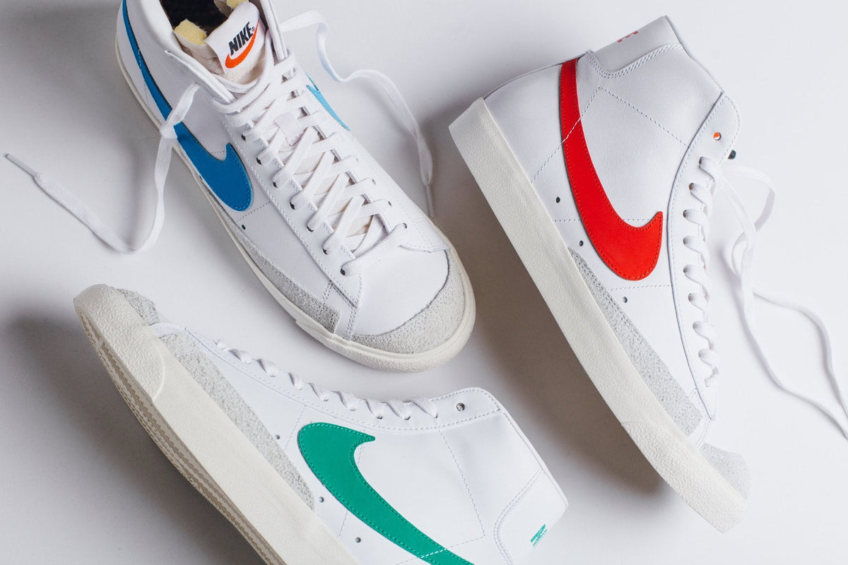 Blazer Mid '77 Vintage - Pacific Blue/Sail-White