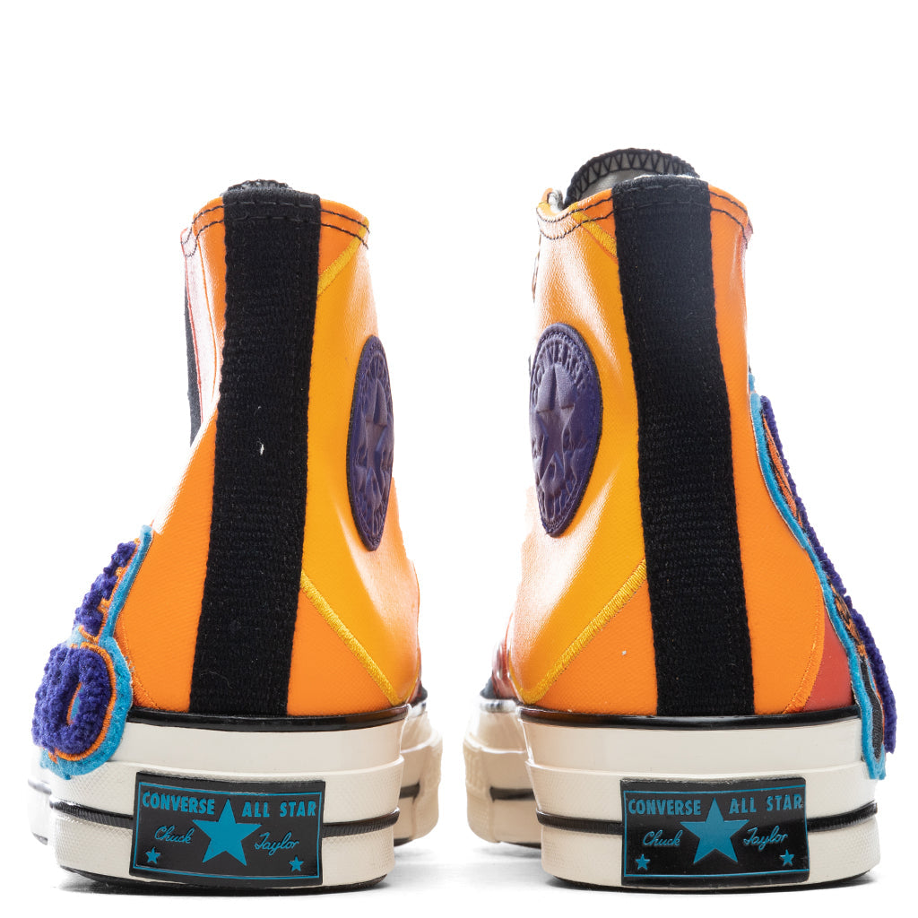 Chuck 70 Hi "Space Jam" - Black/Mantra Orange