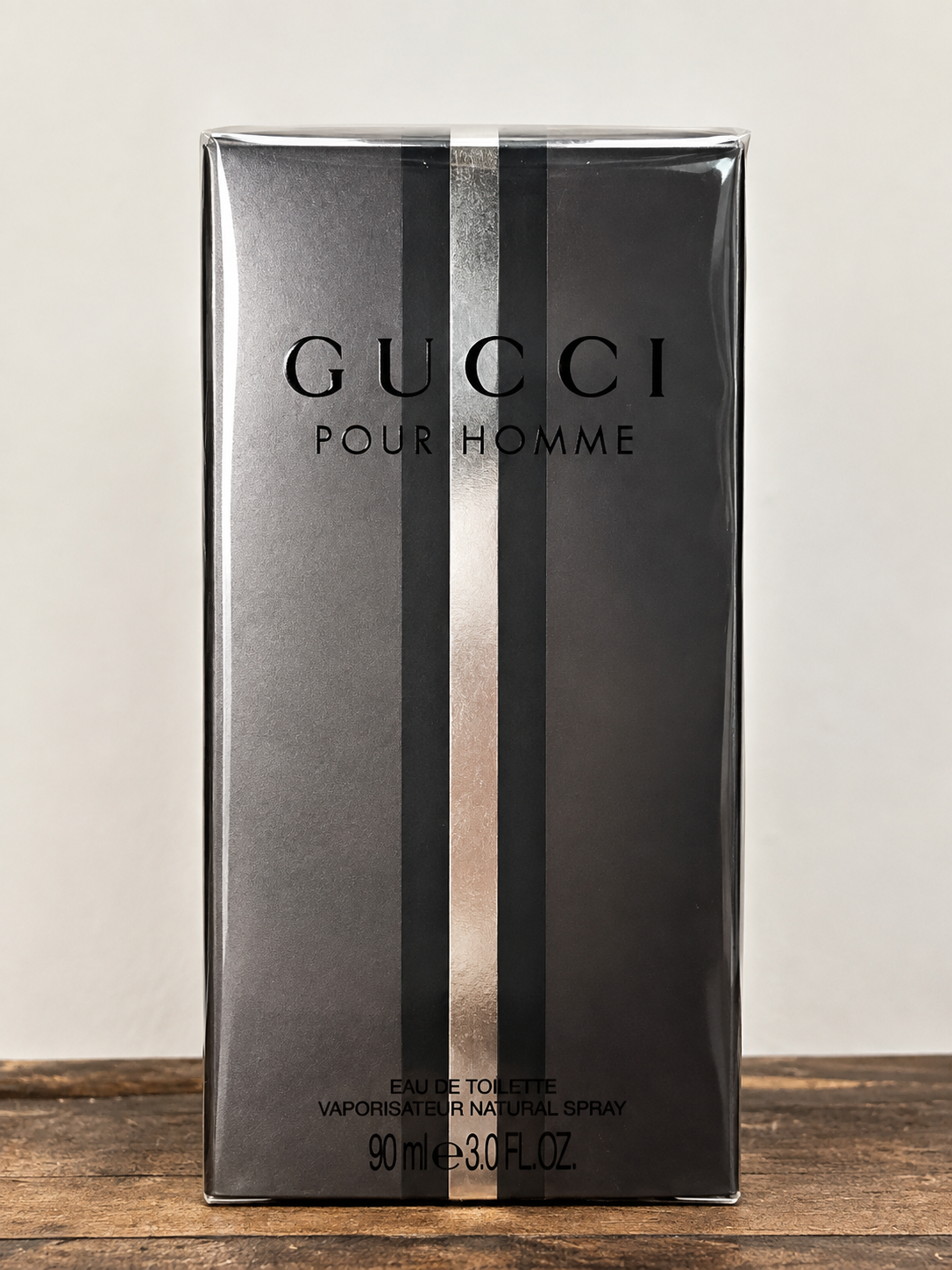 Gucci Pour Homme Eau de Toilette for Men – 3.0 FL OZ / 90 ml Natural Spray