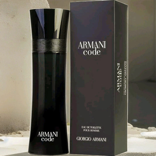 Giorgio Armani Code Eau de Toilette for Men – 2.5 fl oz