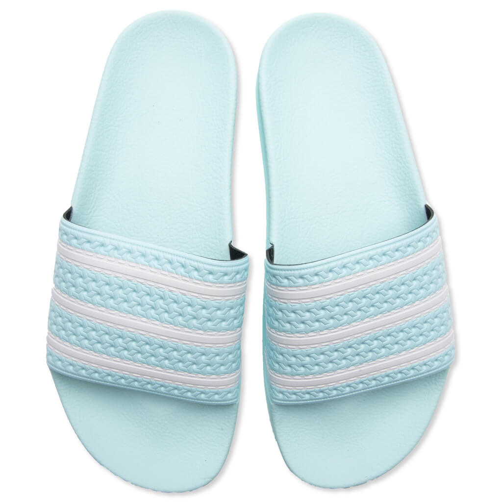 Adilette Slides - Halo Mint