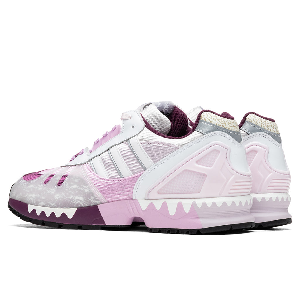 Adidas Originals x Hey Tea ZX 6000 - White/Merlot