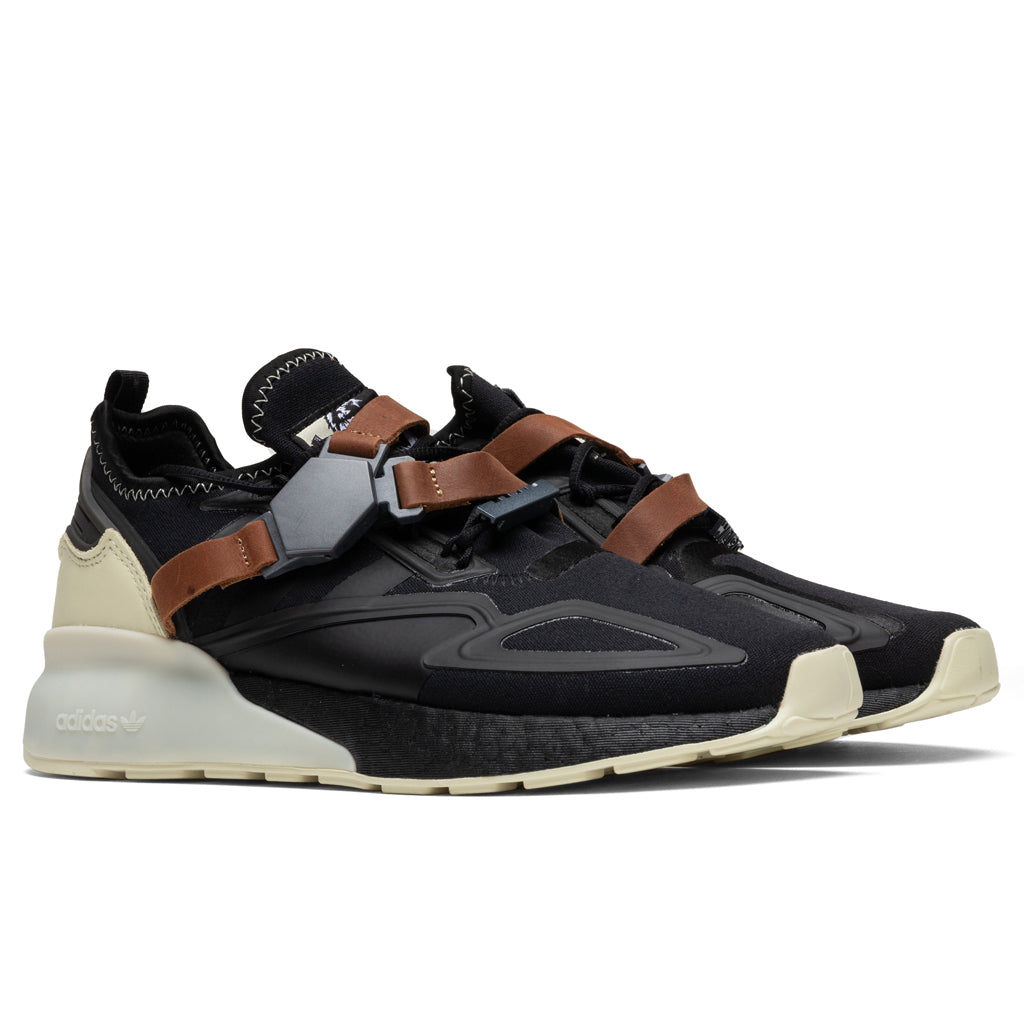 Adidas Originals x Star Wars ZX 2K Boost "Han Solo" - Core Black/Sand