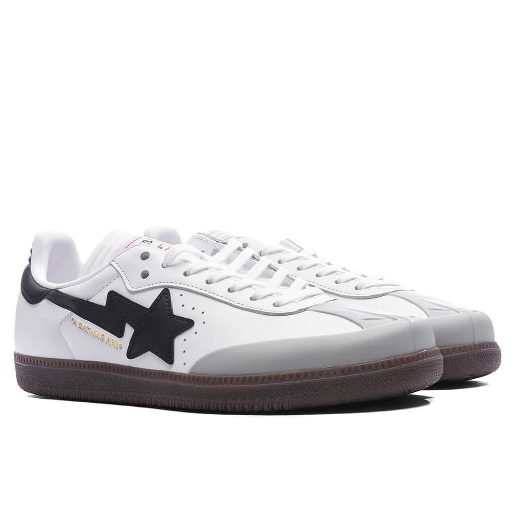Adidas x BAPE Samba - Cloud White/Core Black/Gum