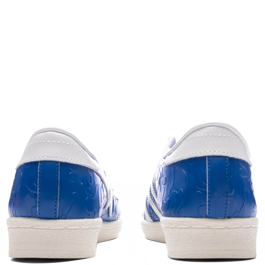 Adidas x BAPE Superstar - Blue/Cloud White/Off White