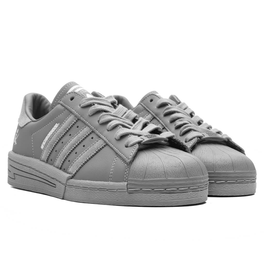 Adidas x Neighborhood Superstar - Grey/Grey/Cloud White