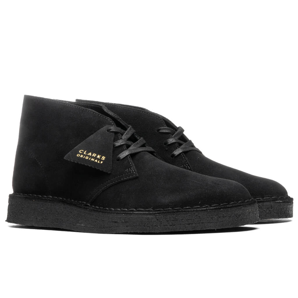 Desert Coal - Black Suede