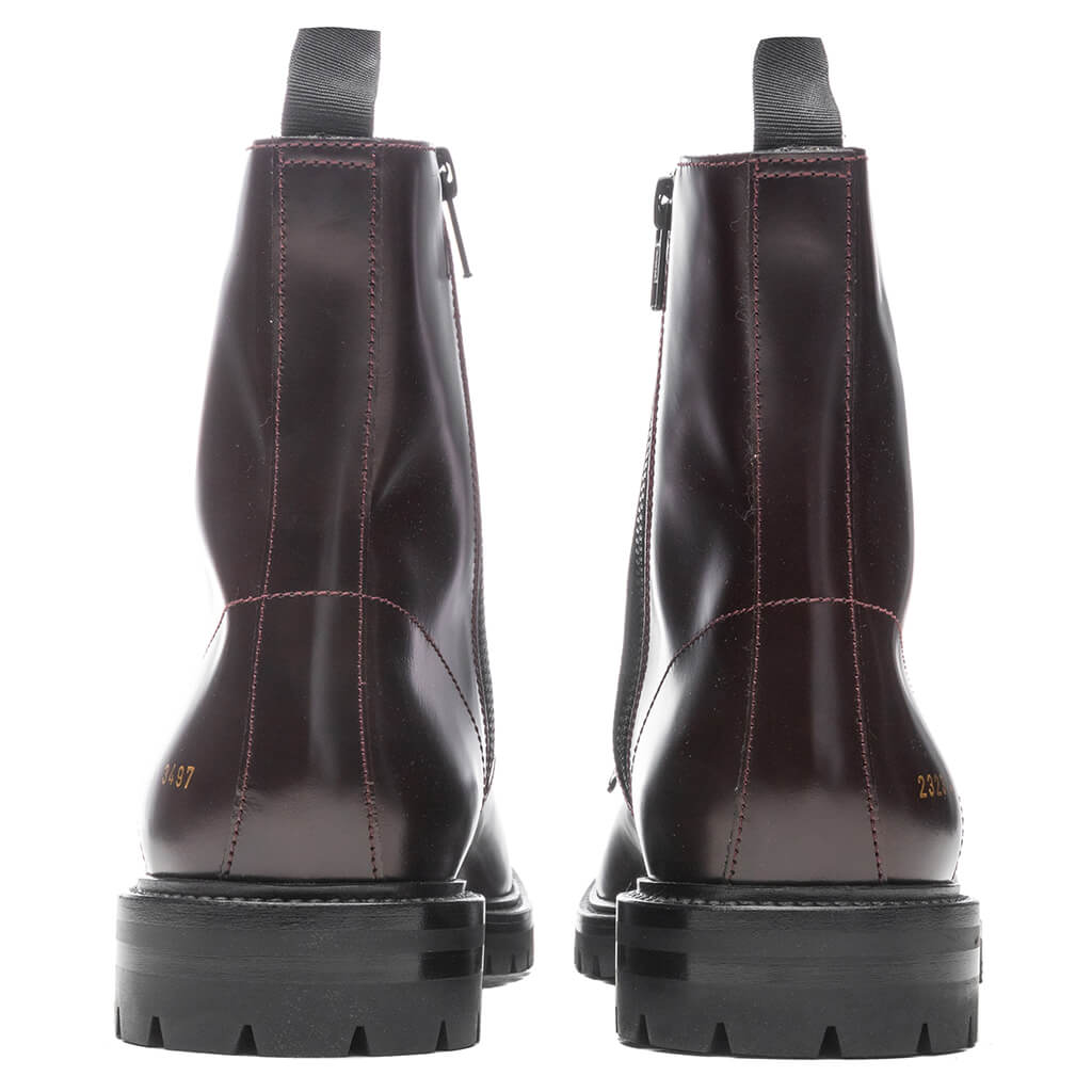 Combat Boot - Oxblood