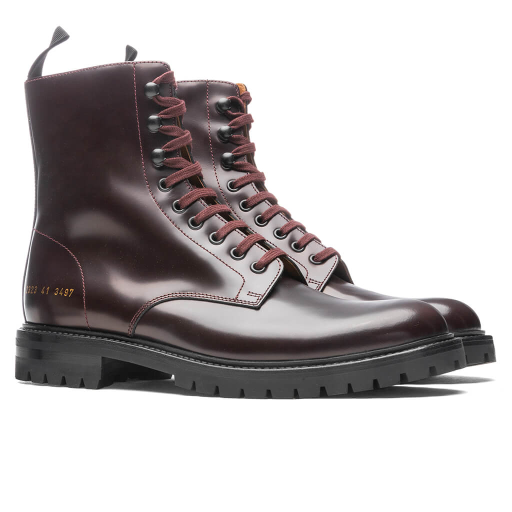 Combat Boot - Oxblood