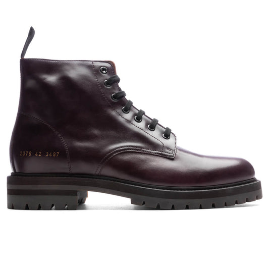 Combat Shoe - Oxblood