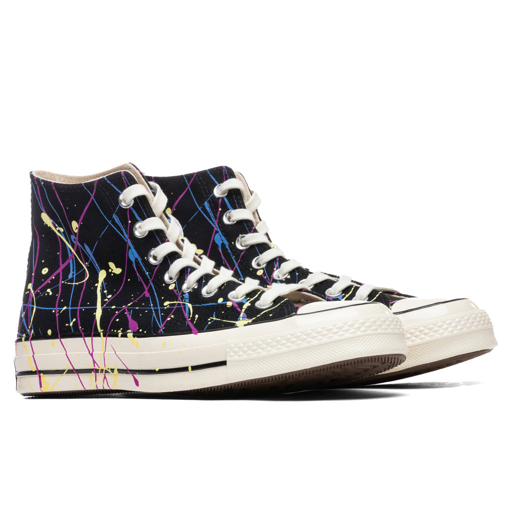 Chuck 70 Hi - Black/Hyper Magenta