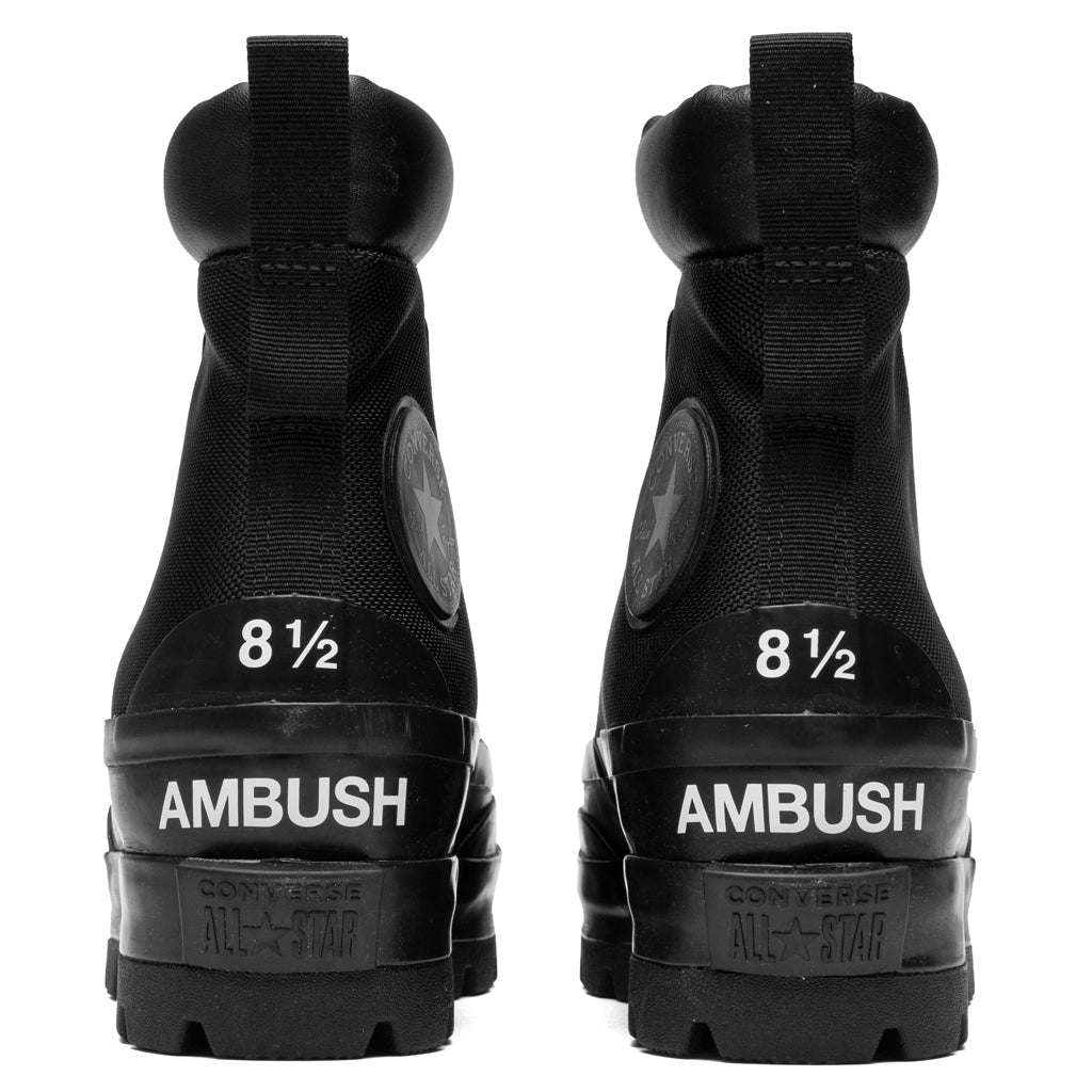 Converse x Ambush Chuck Taylor All Star Boot Hi - Black