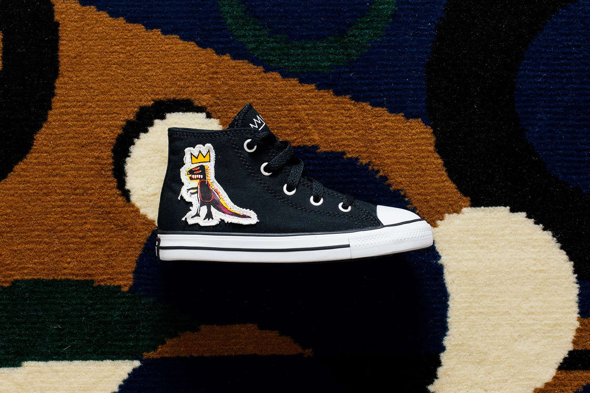 Converse x Jean-Michel Basquiat Toddler Chuck Taylor All Star Hi - Black/White