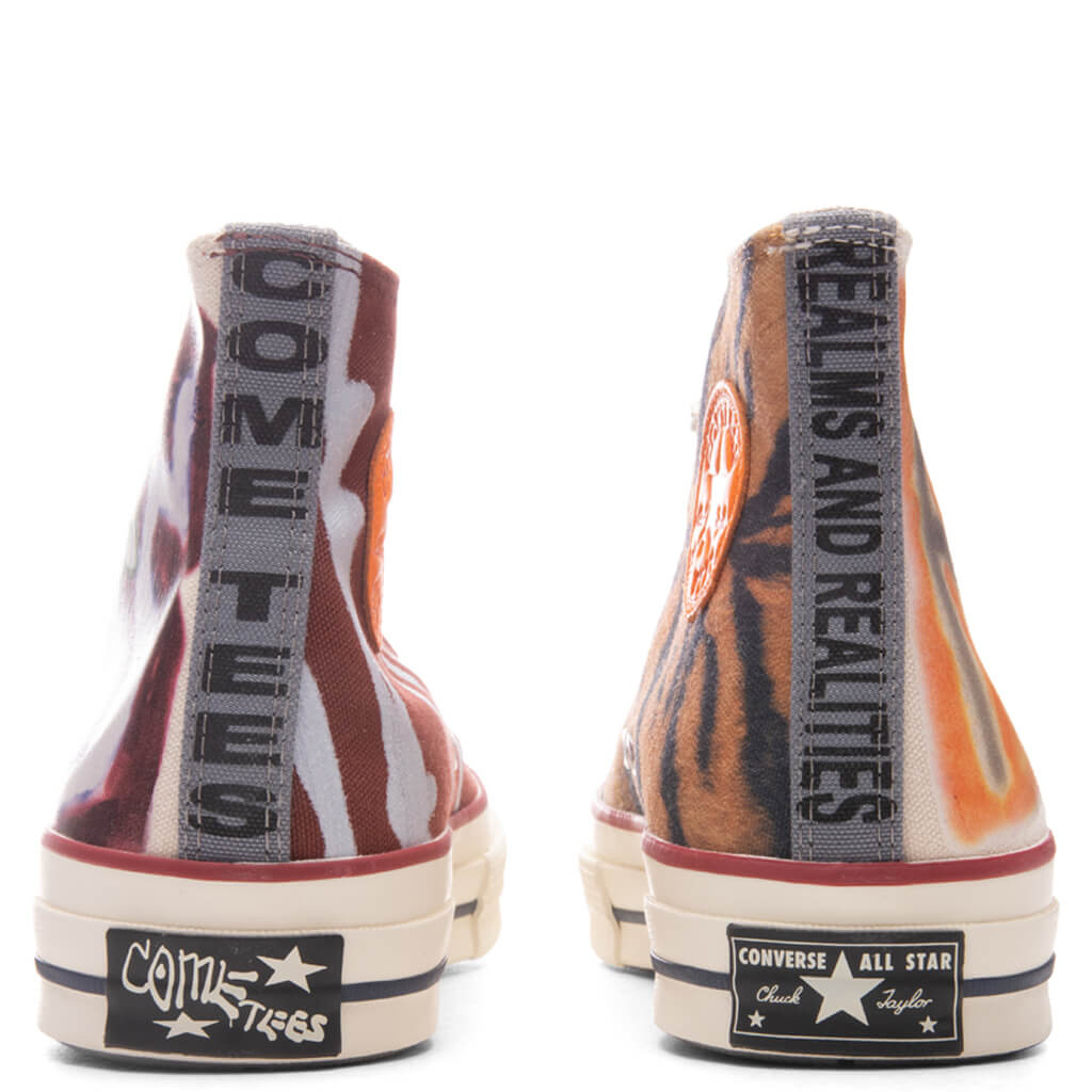 Converse x Come Tees Chuck 70 Hi - White/Multi/Egret