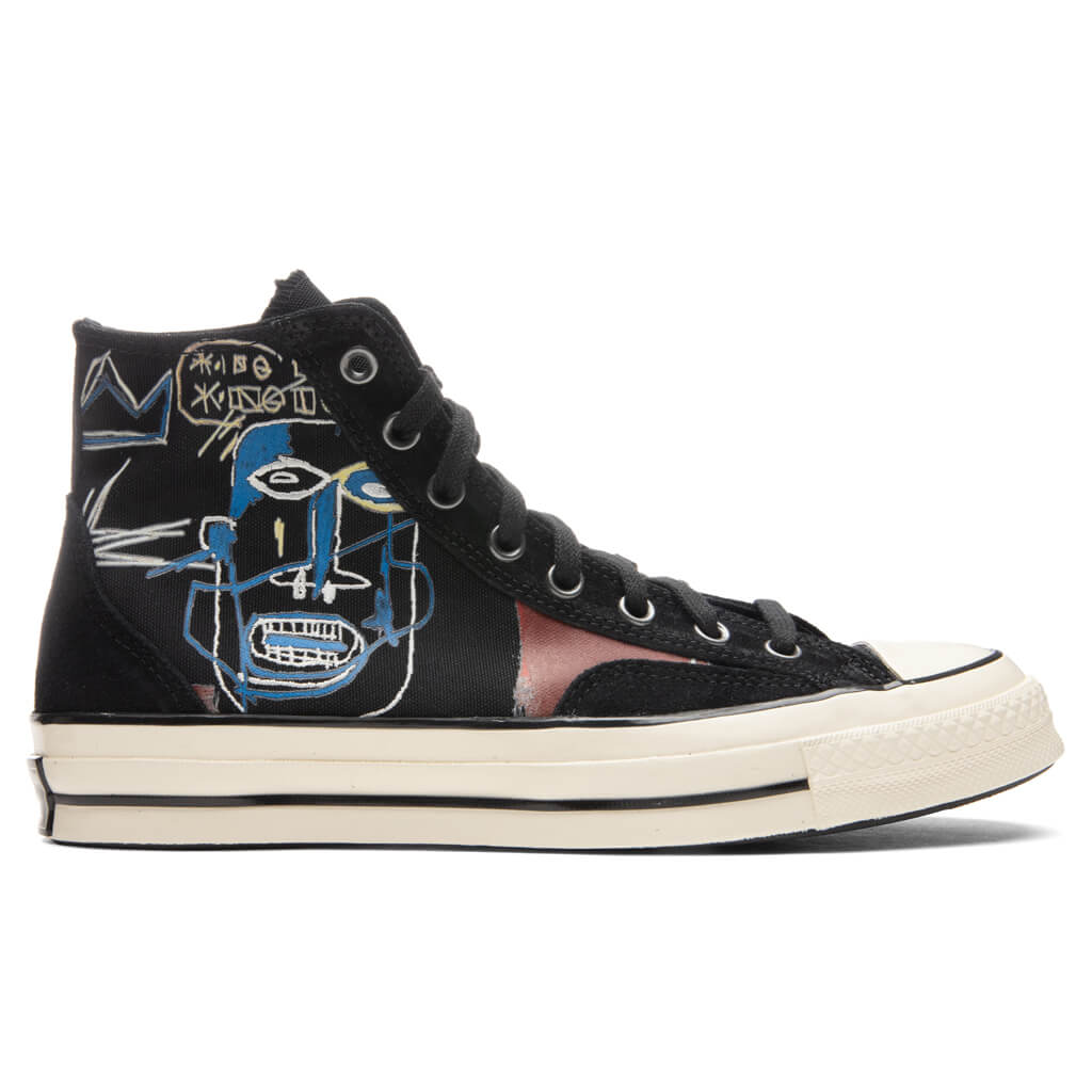 Converse x Jean-Michel Basquiat Chuck 70 Hi - Black/Multi/Egret