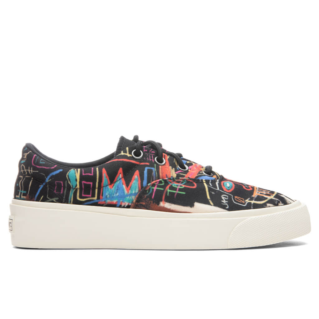 Converse x Jean-Michel Basquiat Skid Grip Ox - Black/Multi/Egret