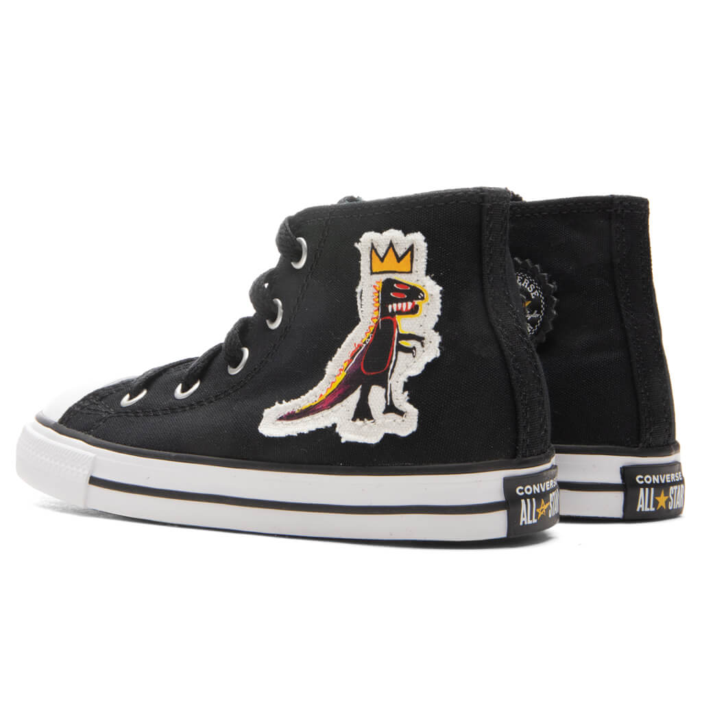 Converse x Jean-Michel Basquiat Toddler Chuck Taylor All Star Hi - Black/White