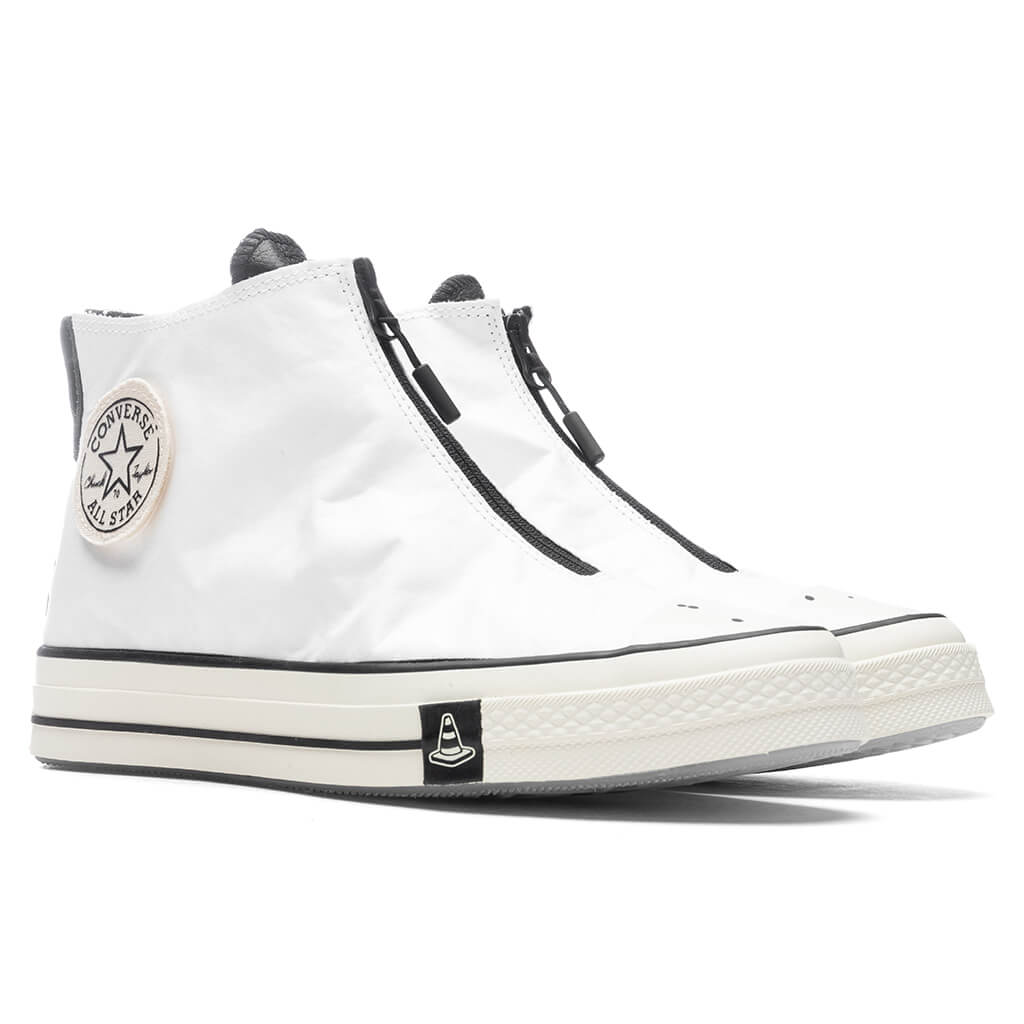 Converse x Joshua Vides Chuck '70 Hi - White/Black/Black