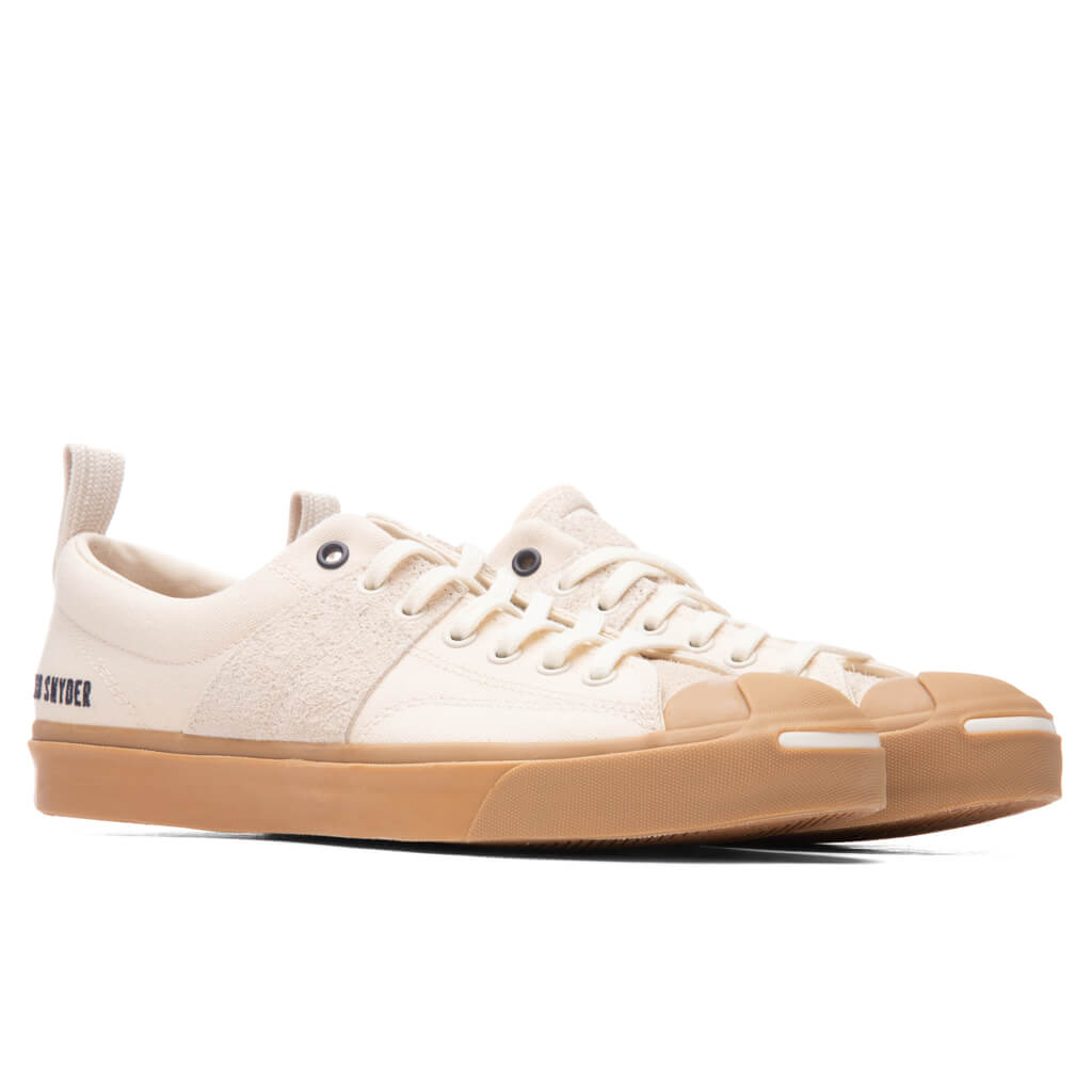 Converse x Todd Snyder Jack Purcell Ox - Egret/Gum