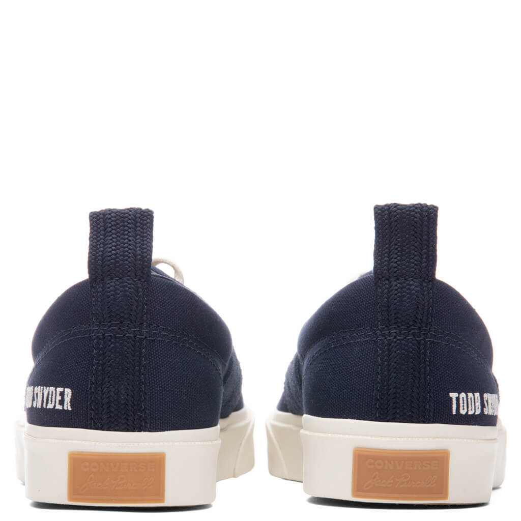 Converse x Todd Snyder Jack Purcell Ox - Obsidian/Egret