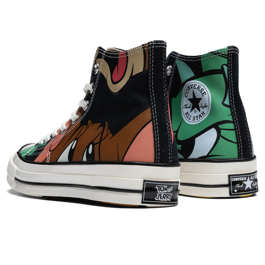 Converse x Tom and Jerry Chuck 70 Hi - Black/Multi