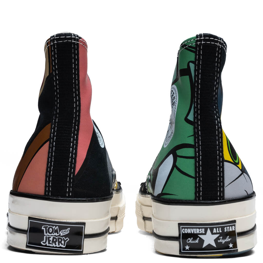 Converse x Tom and Jerry Chuck 70 Hi - Black/Multi