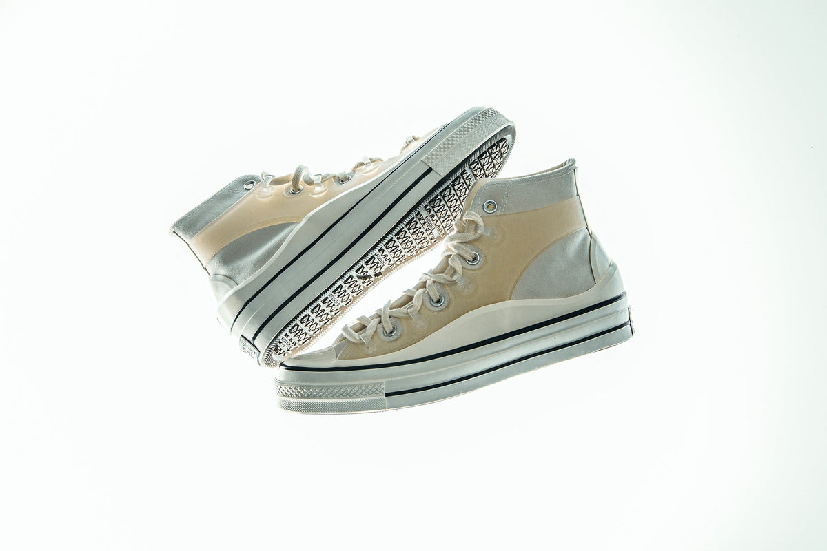 Converse x Kim Jones Chuck 70 Utility Wave Hi - Natural Ivory/Burnt Orange