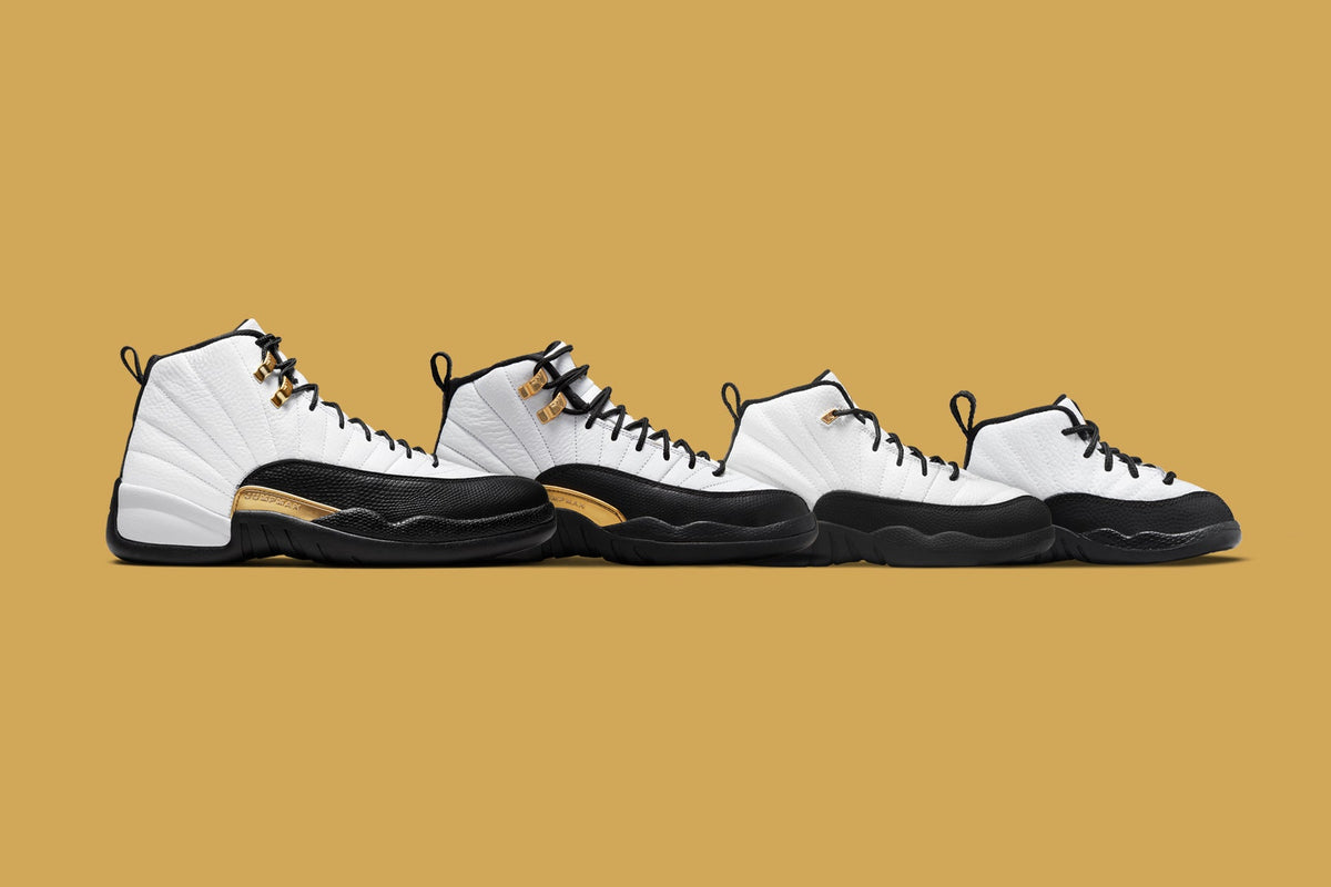 Air Jordan 12 Retro "Royalty Taxi" - White/Metallic Gold