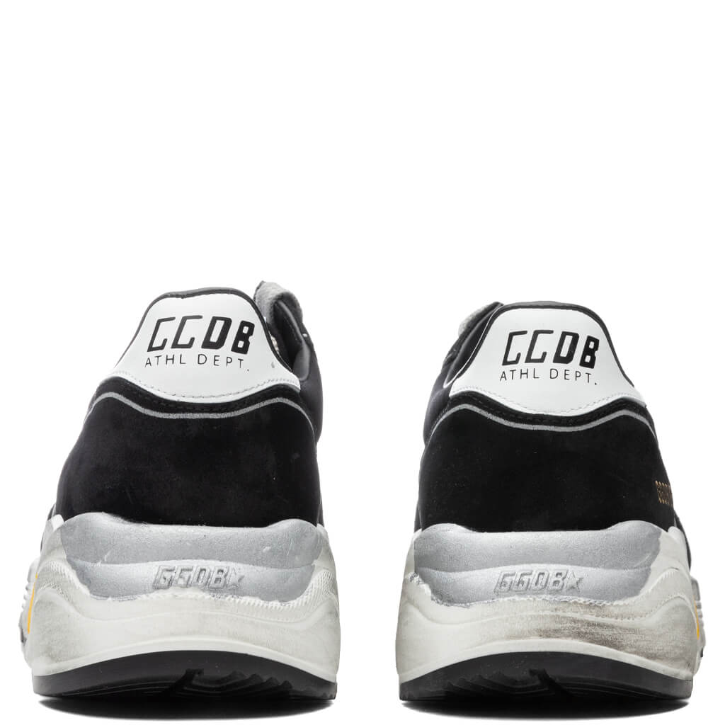 Running Sole - Black/Silver