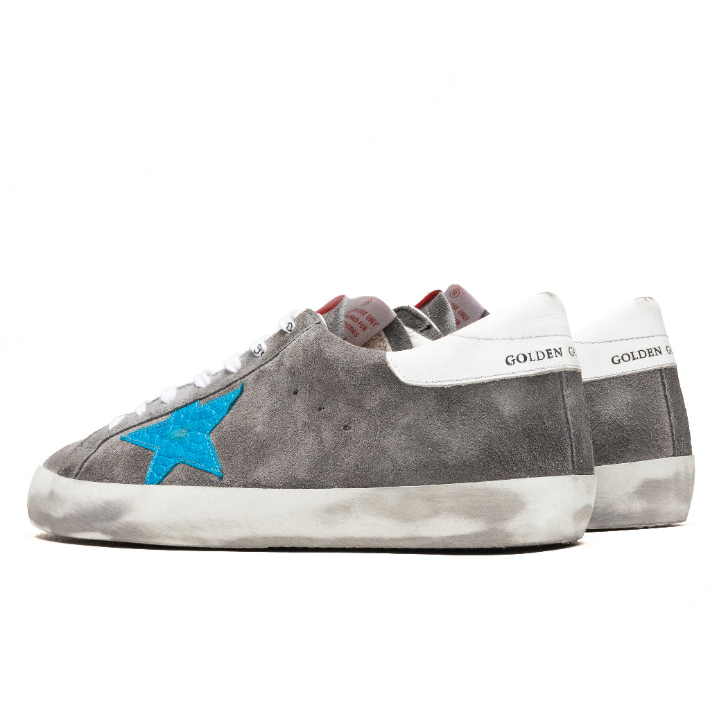 Super-Star Sneakers - Grey/Turquoise