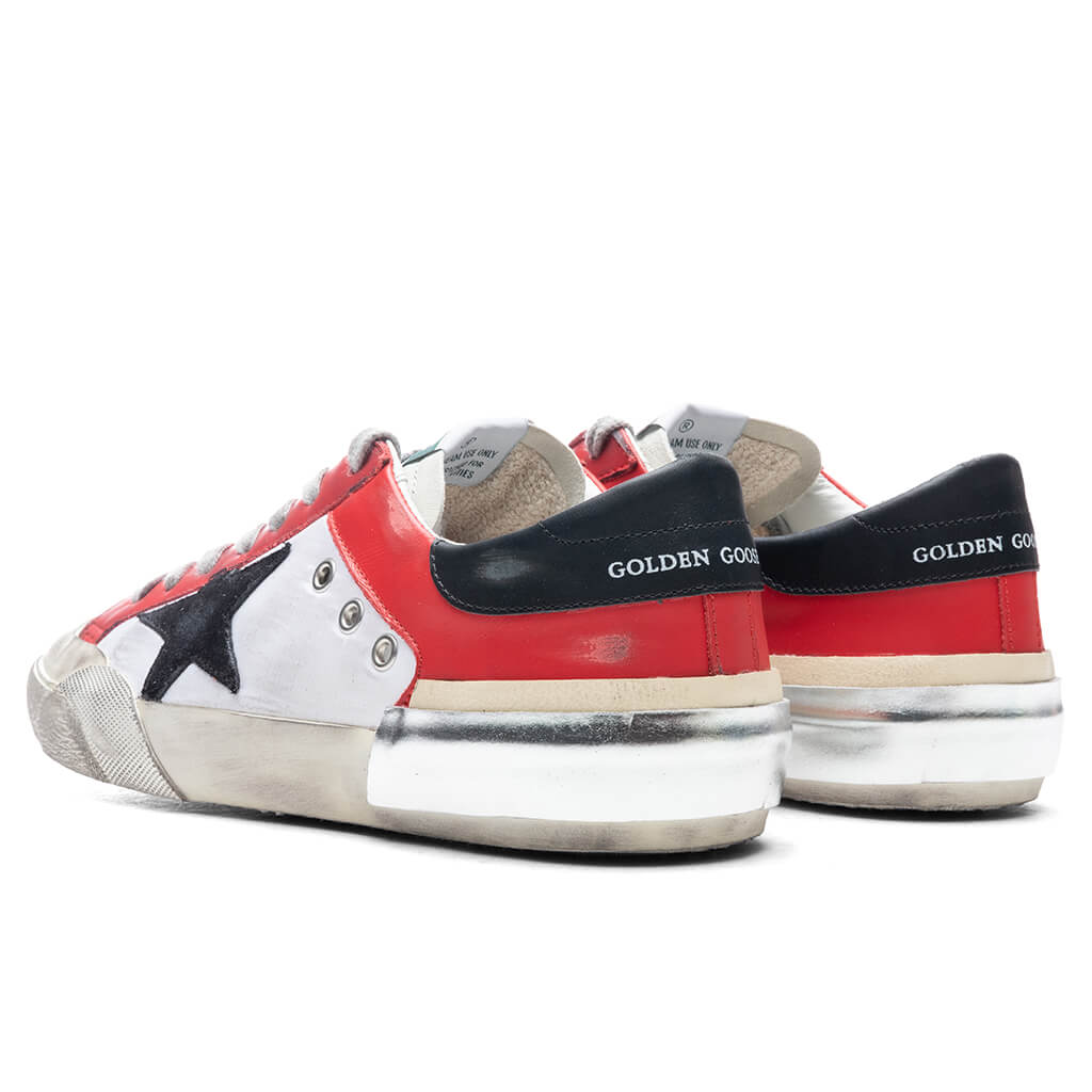 Super-Star Sneakers - White/Red/Black