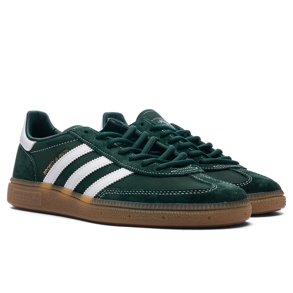 Adidas x Sporty & Rich Handball Spezial - Dark Green/Cloud White/Gum