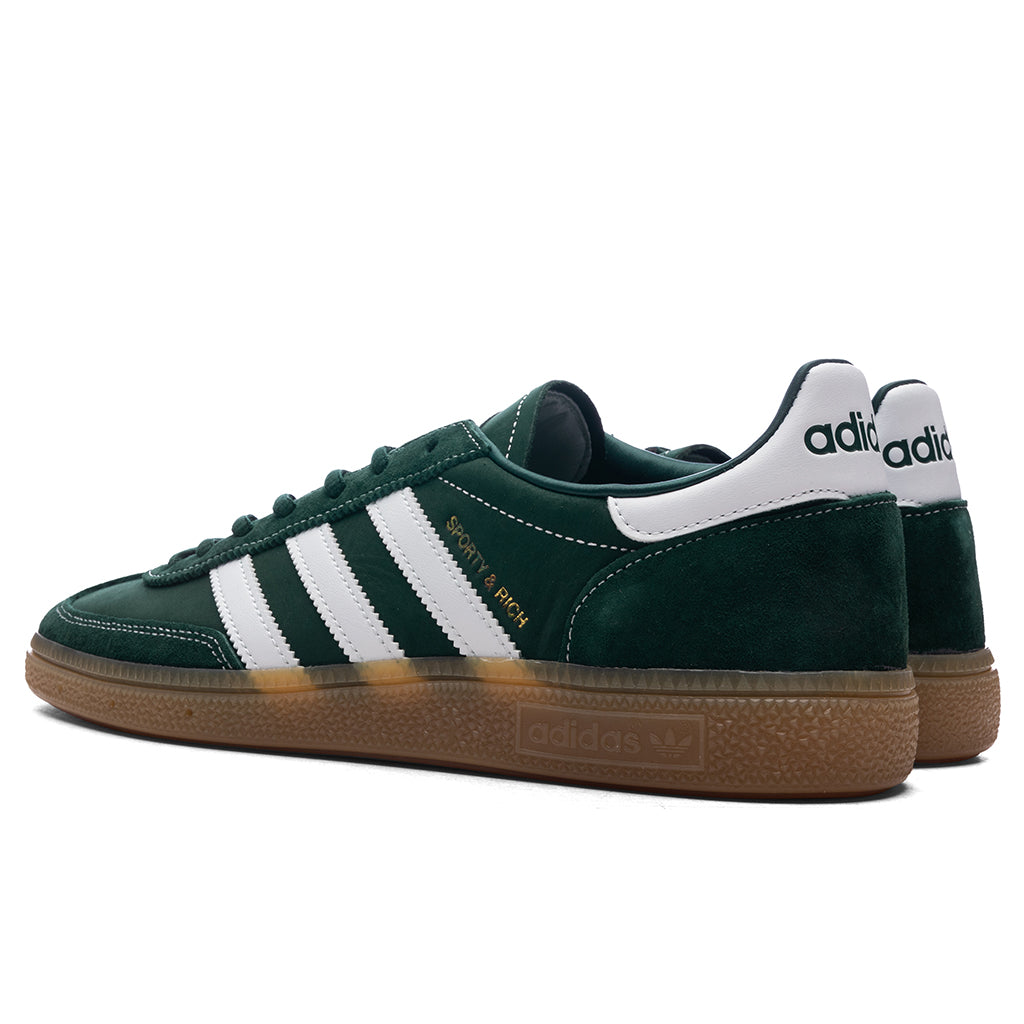Adidas x Sporty & Rich Handball Spezial - Dark Green/Cloud White/Gum