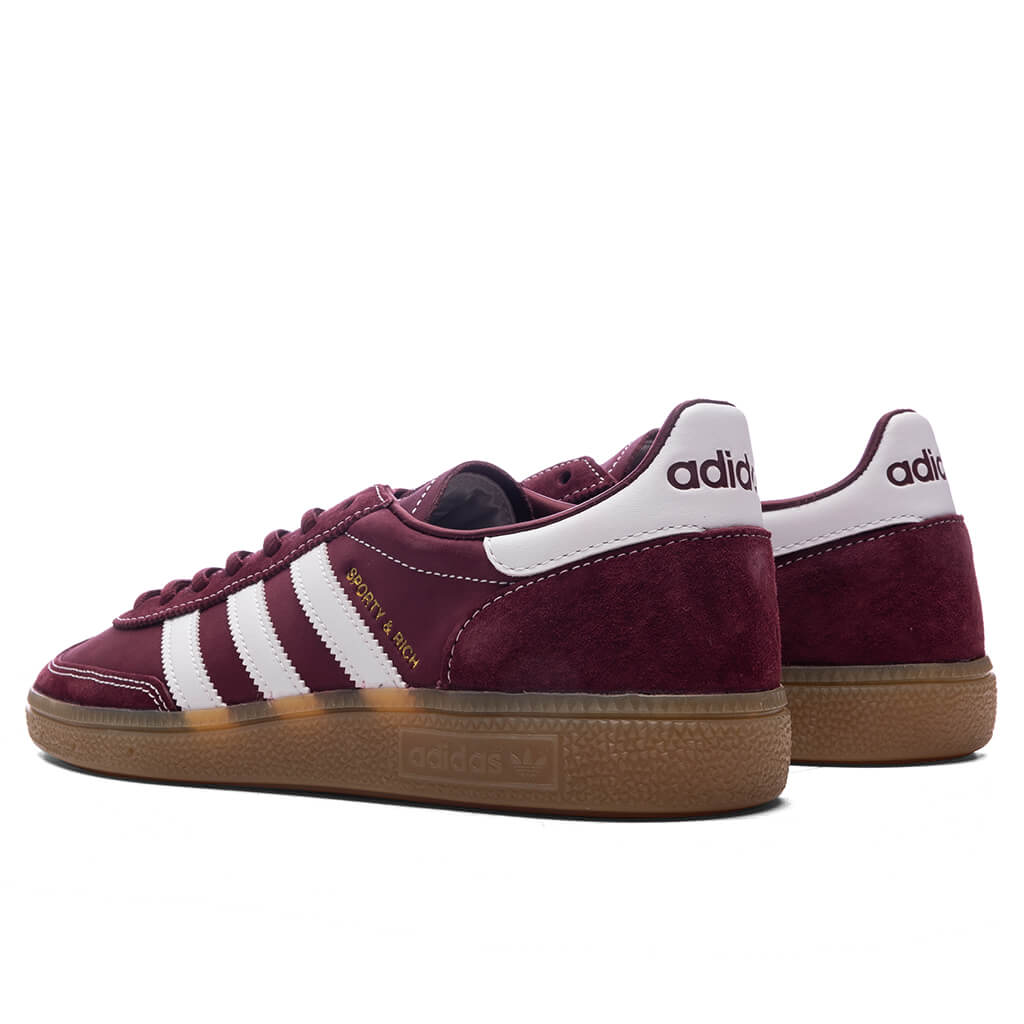 Adidas x Sporty & Rich Handball Spezial - Shadow Red/White/Gum