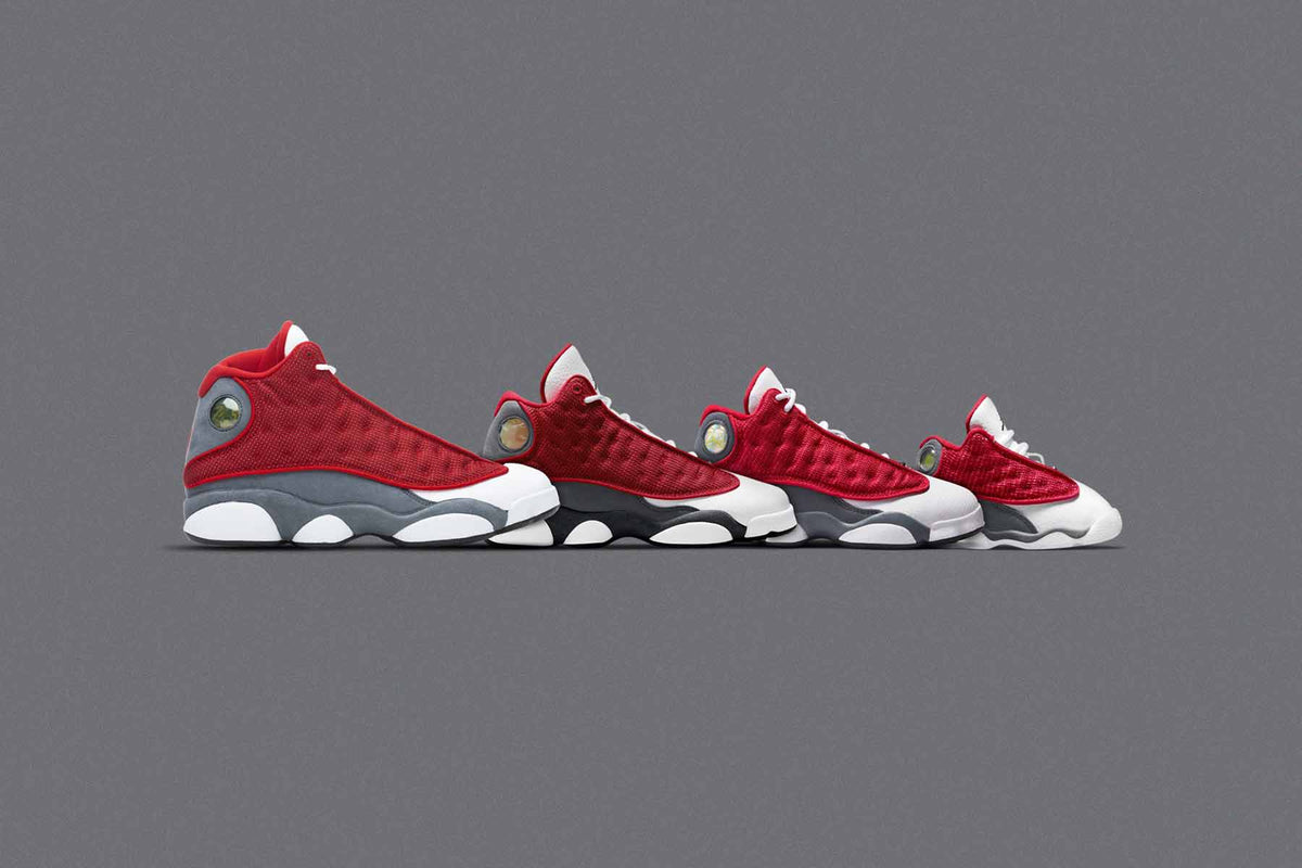 Air Jordan 13 Retro (TD) - Gym Red/Flint Grey