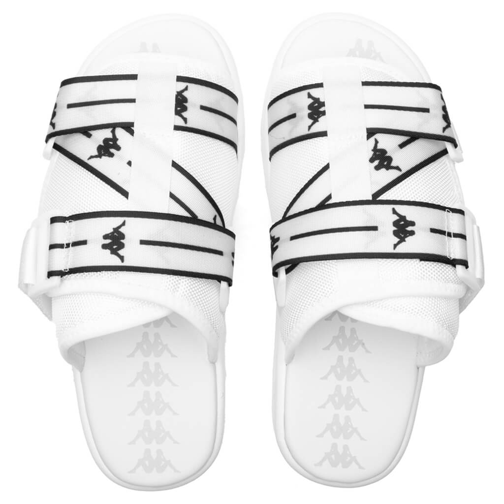 Authentic Jpn Mitel Sandals - White/Black