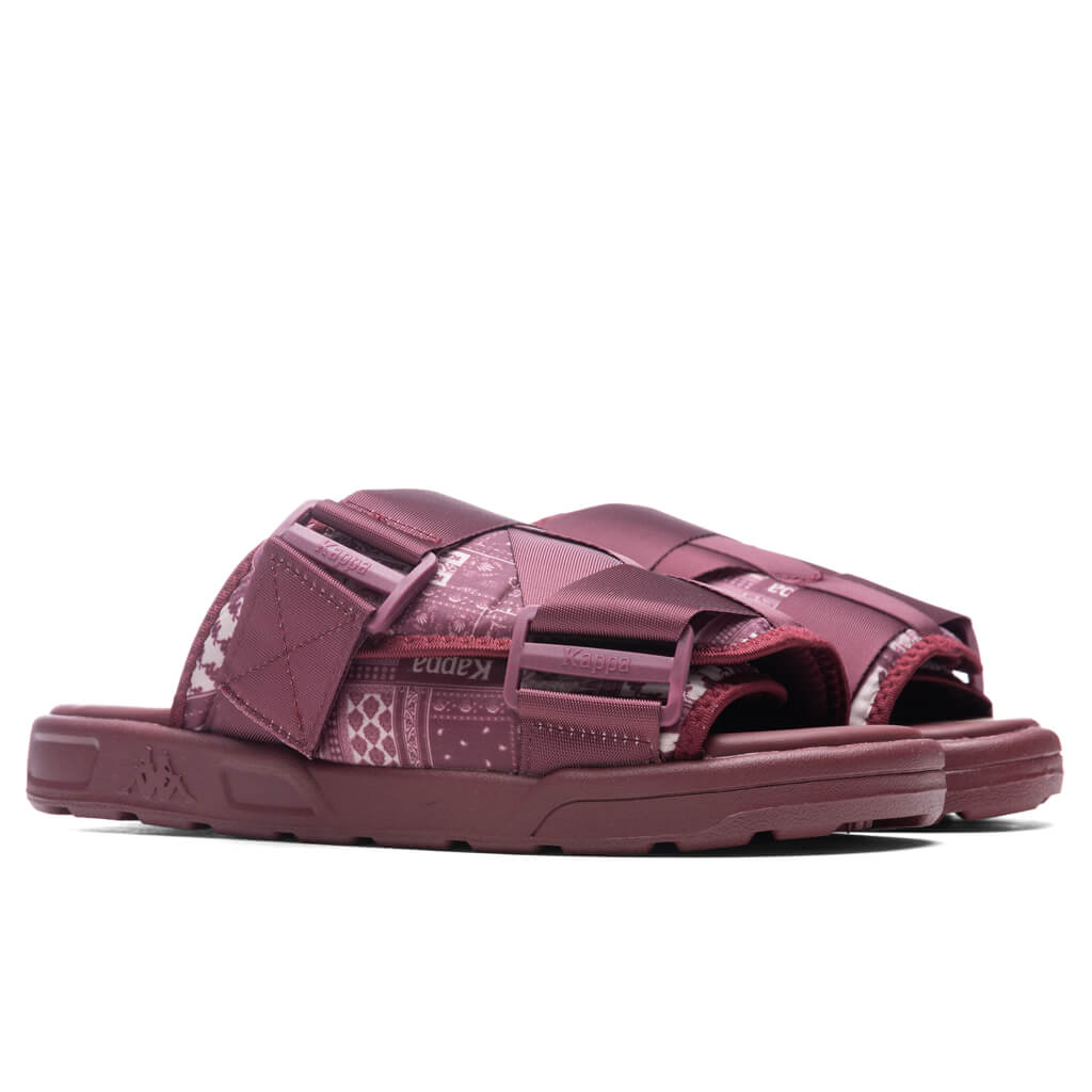 Authentic Nuuk 1 Sandals - Burgundy/Light Beige