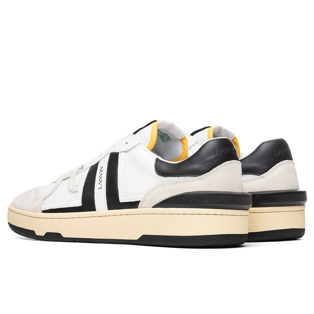 Clay Low Top Sneakers - White/Black
