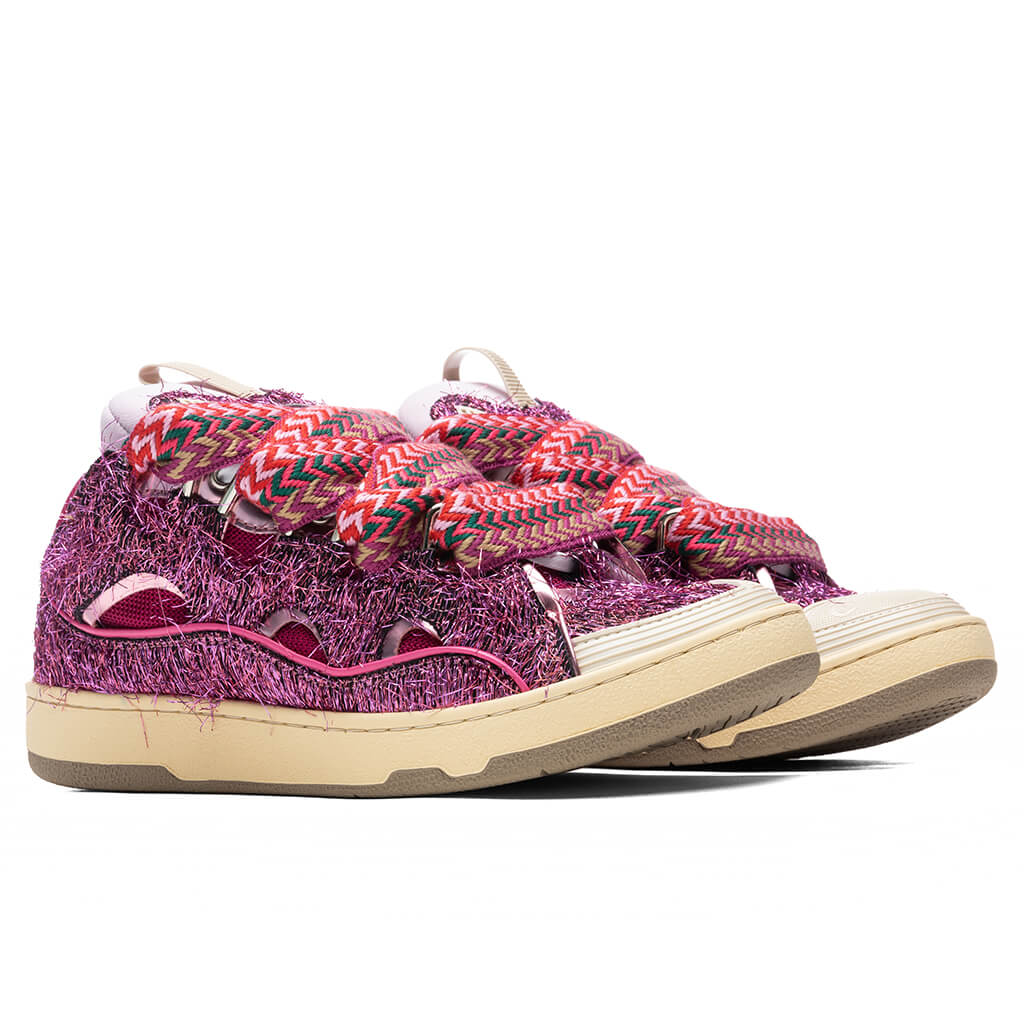 Curb Sneakers - Fluorescent Pink