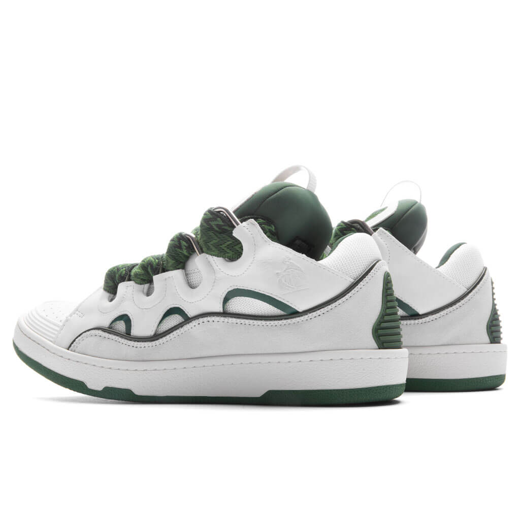 Curb Sneakers - White/Khaki