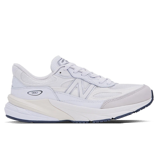 Made In Usa 990v6 - White/Sea Salt