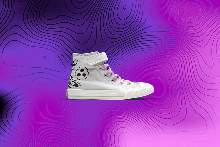 Converse x Naruto Chuck Taylor All Star 1V Hi - Vintage White/Fossilized/Black