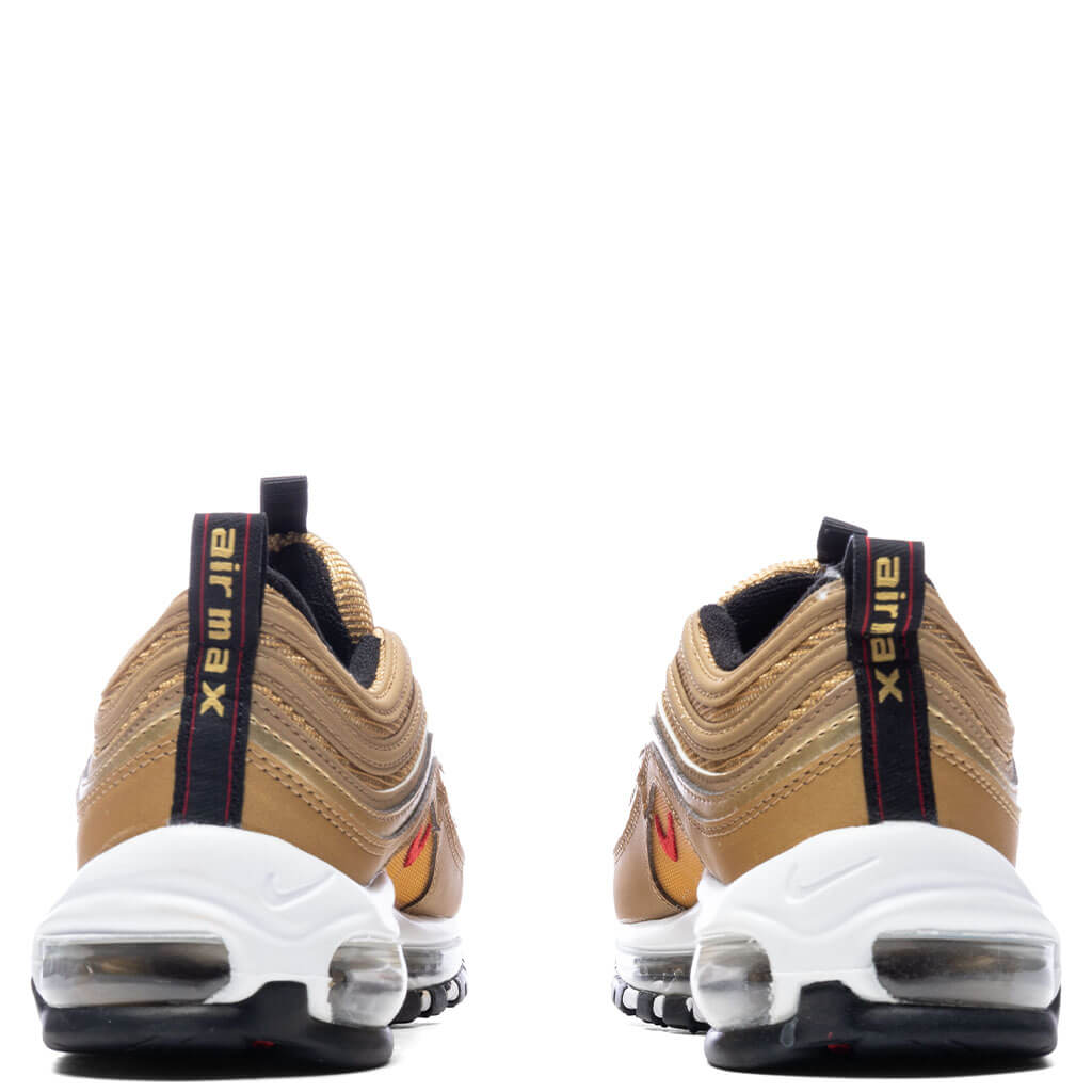 Nike Max 97 (GS) - Metallic Gold/Varsity Red